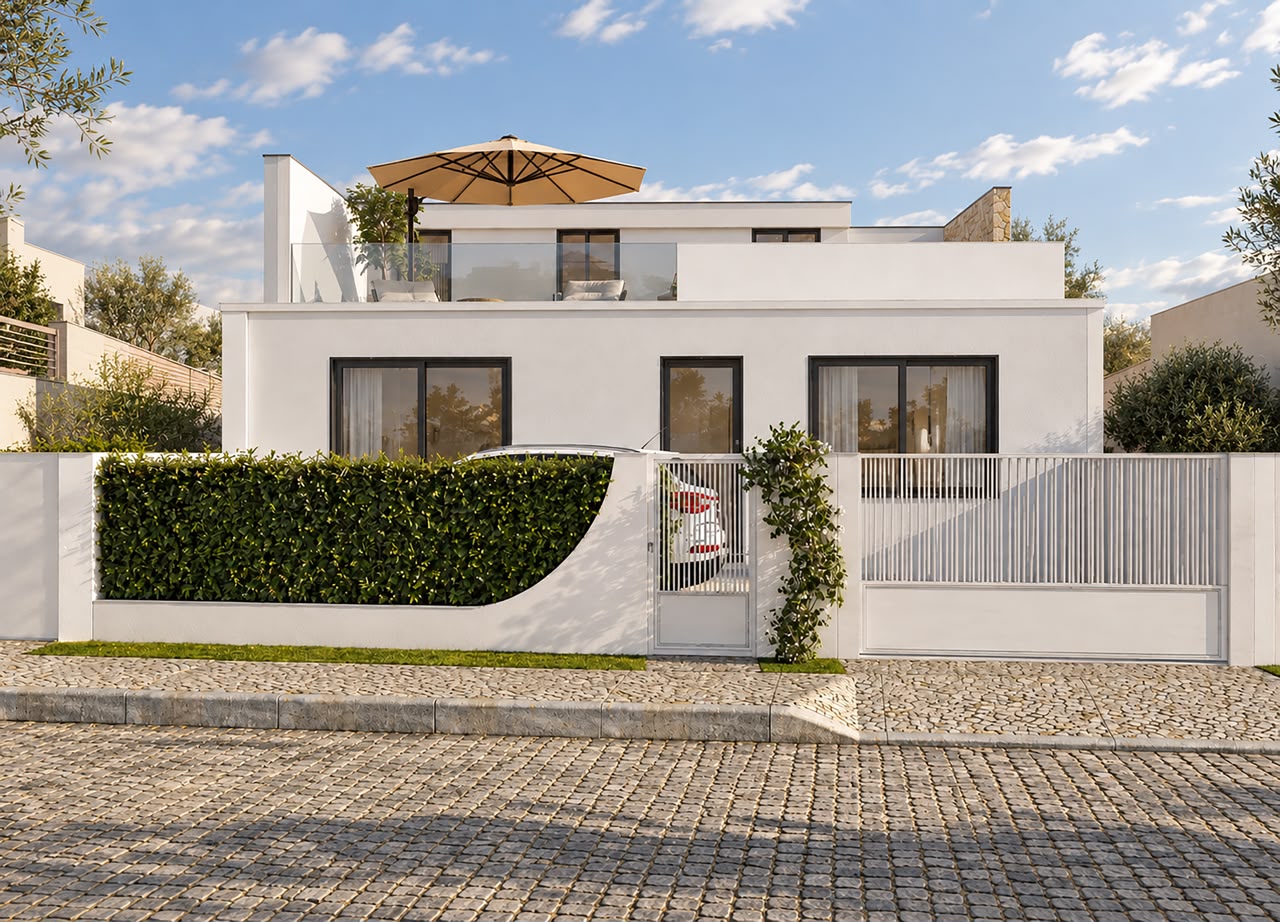 Moradia T1+2 em construção — Monte Branco, São Bartolomeu de Messines